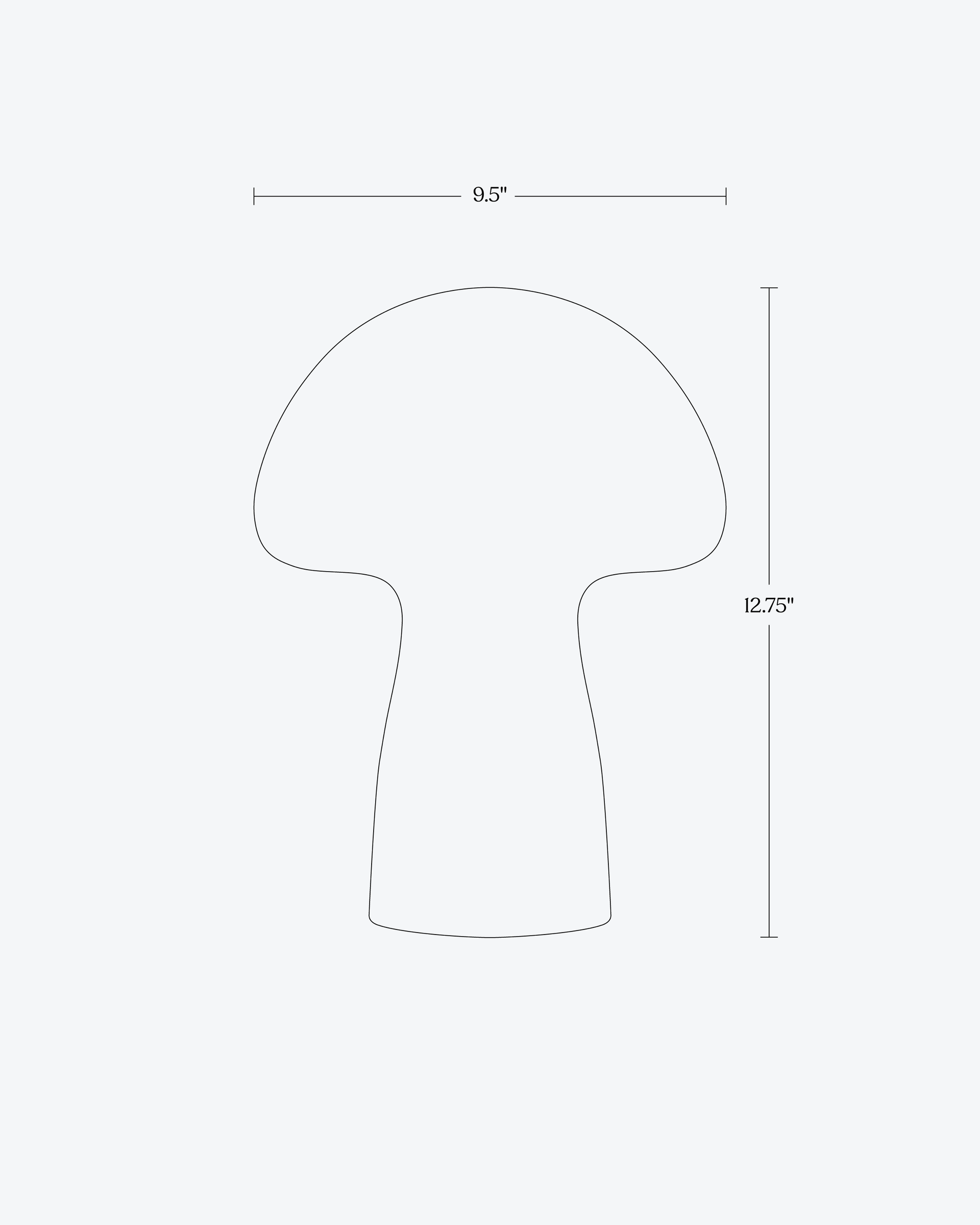 Mushroom Table Lamp
