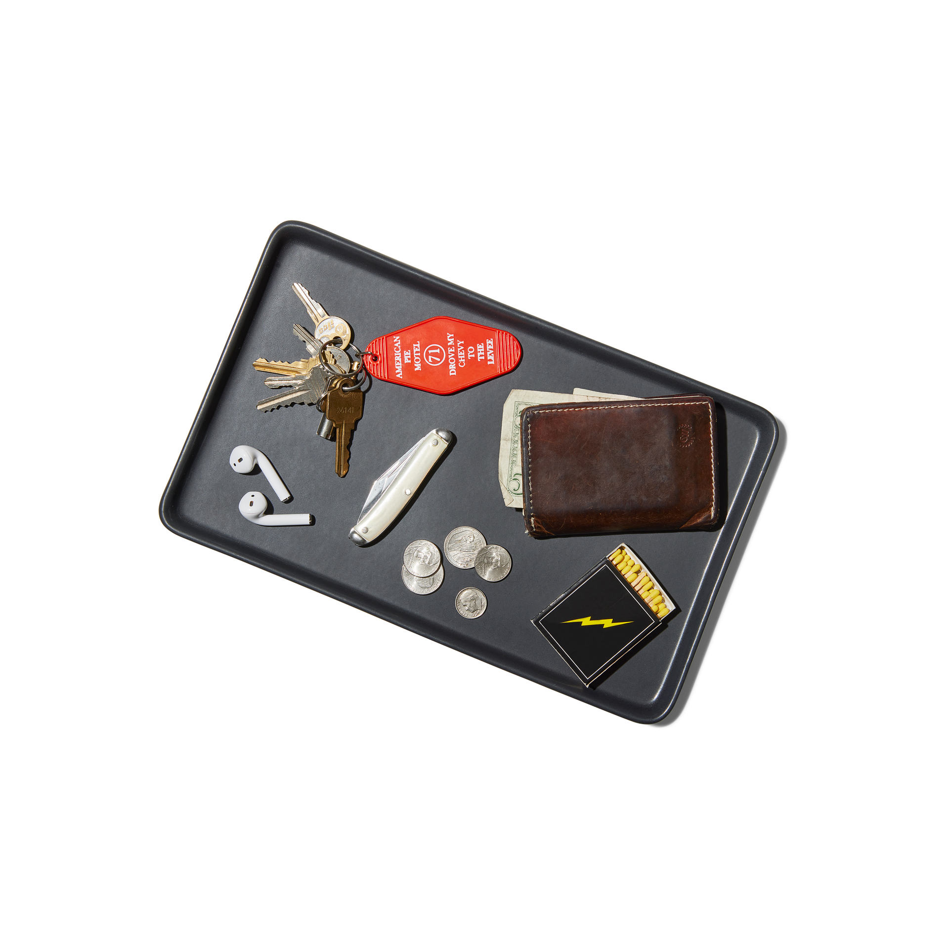 Serving Tray in Slate