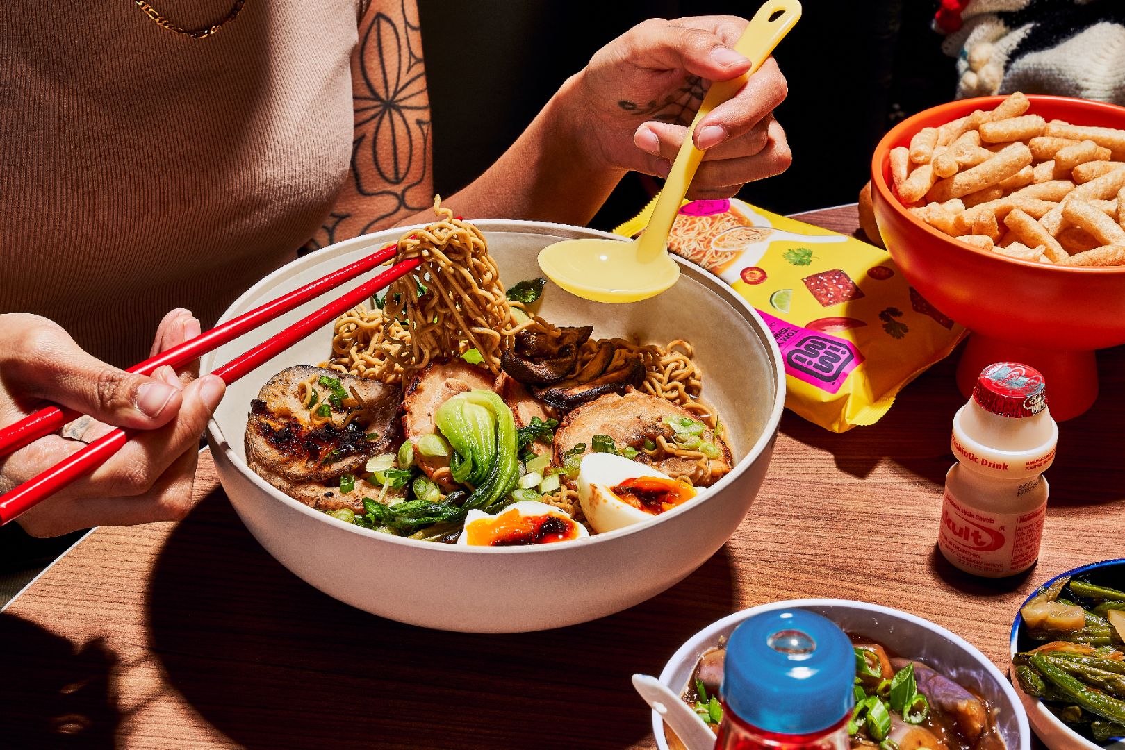 Tom Yum “Shrimp” Ramen