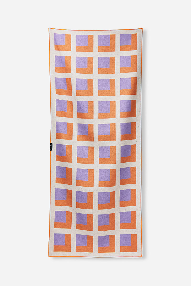 Original Towel: Boxy Orange Lavender