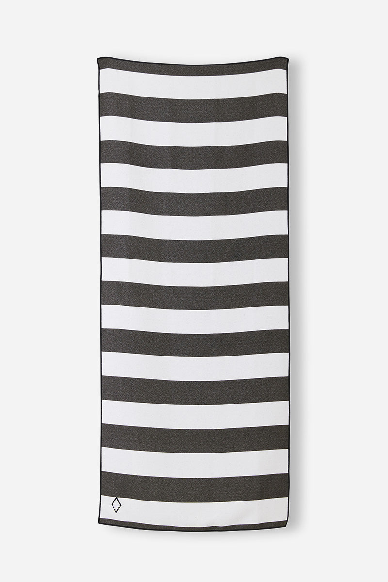 Original Towel: Stripes Noll Black