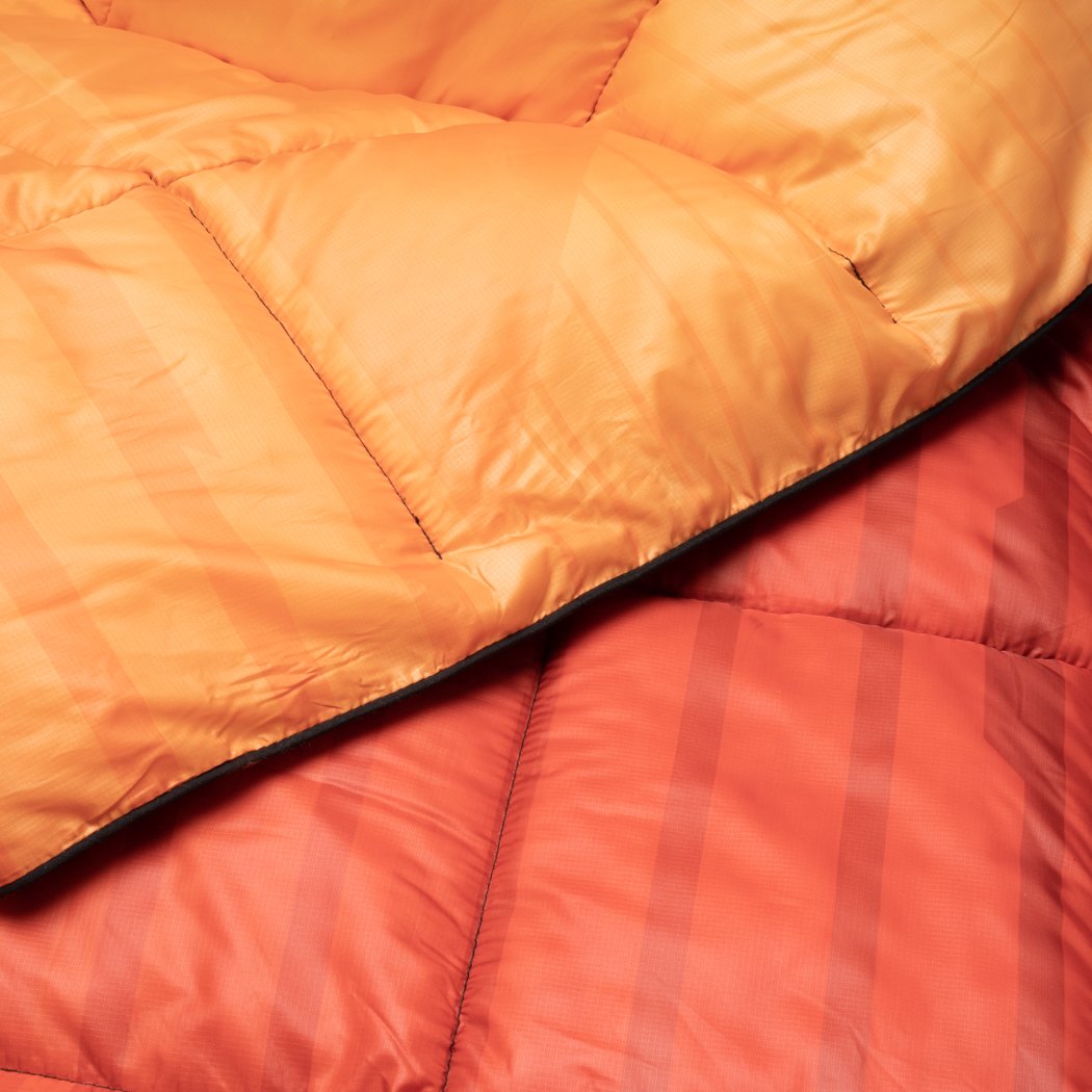NanoLoft® Puffy Blanket - Patch Fade Warm