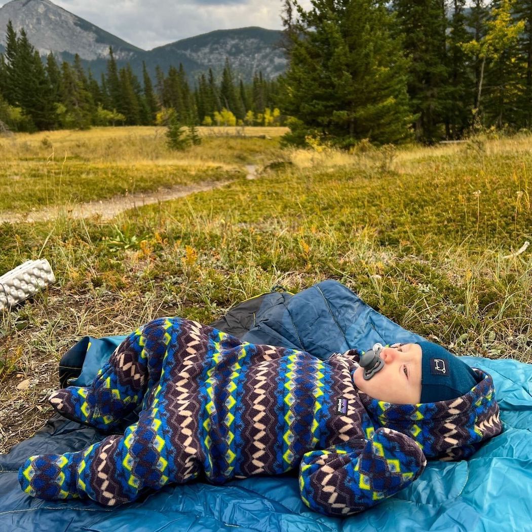 Original Puffy Blanket - Junior Ocean Fade