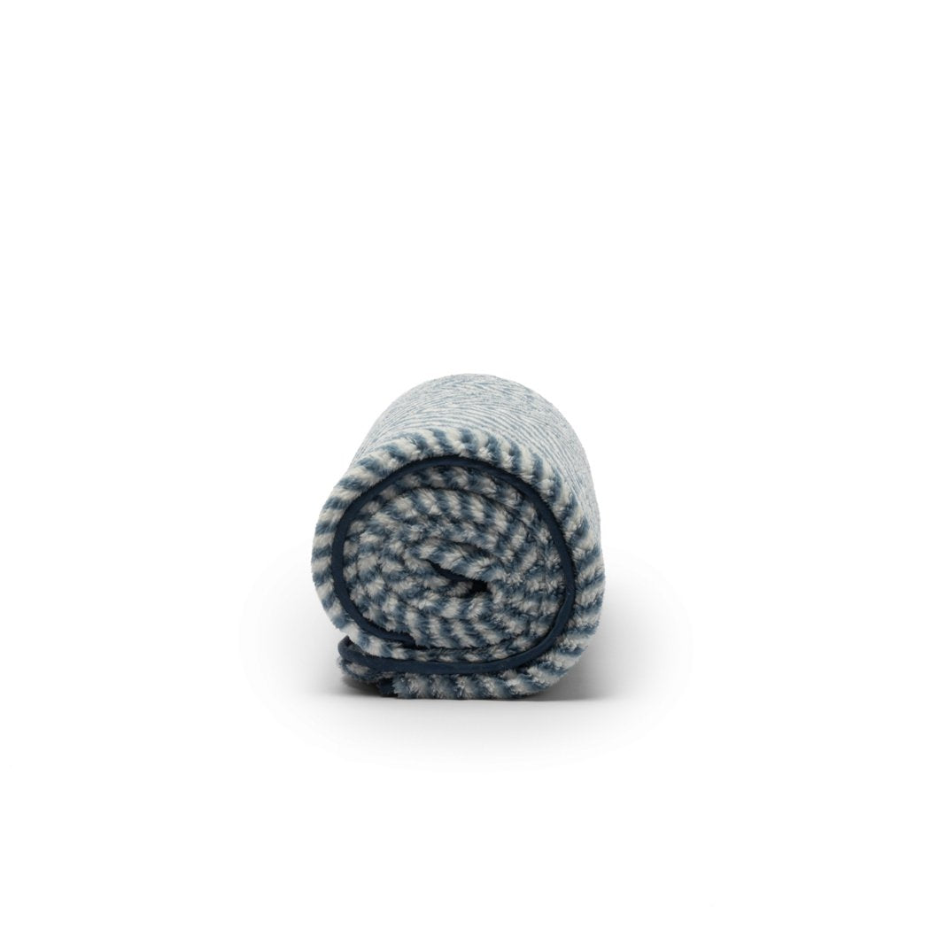 Sherpa Fleece Blanket - Herringbone