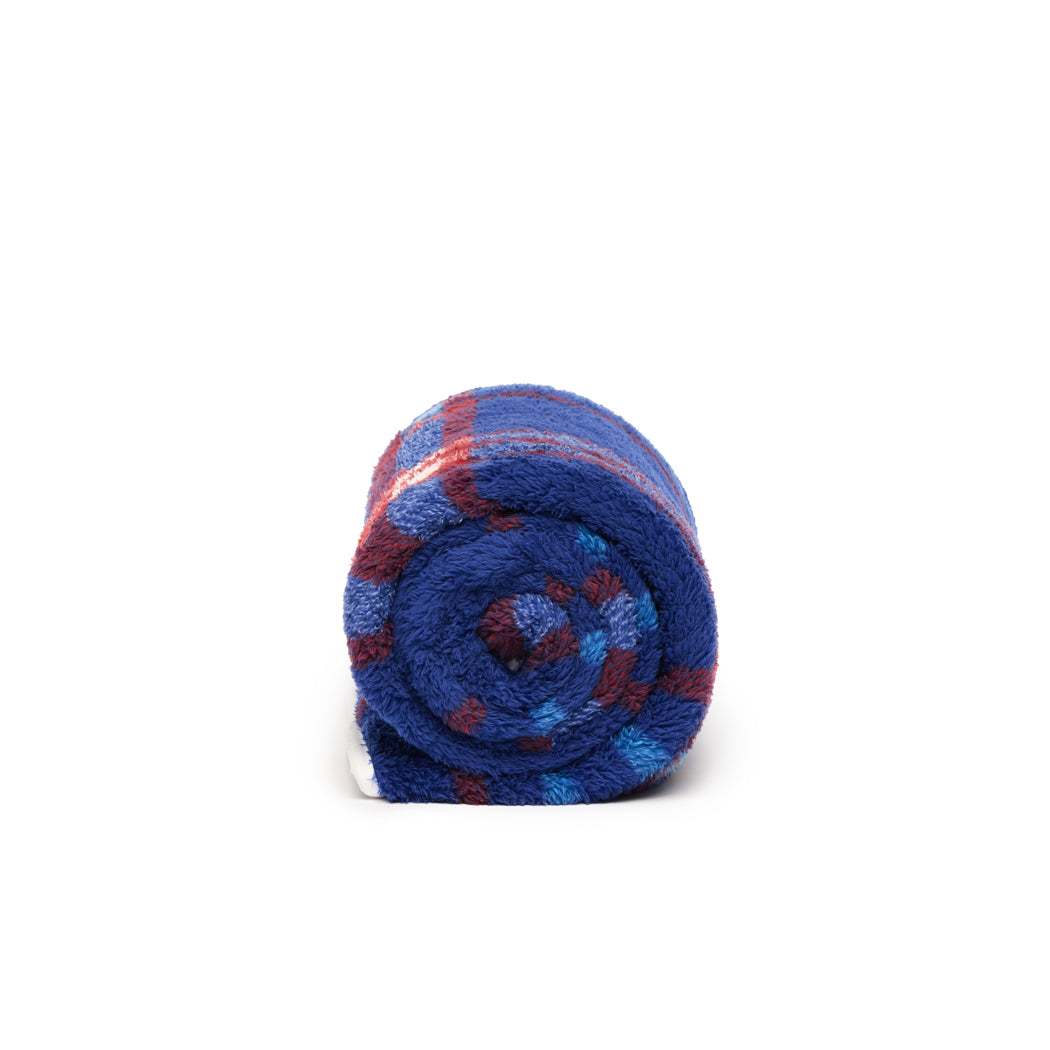 Sherpa Fleece Blanket - Lakeside Plaid