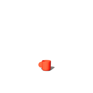 Espresso Cup in Persimmon