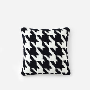 Houndstooth Throw Pillow