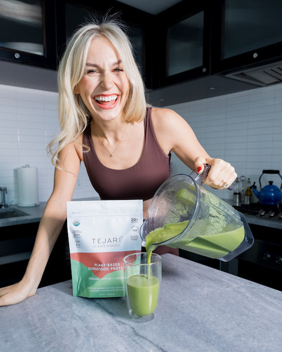 Organic Apples + Greens Blend