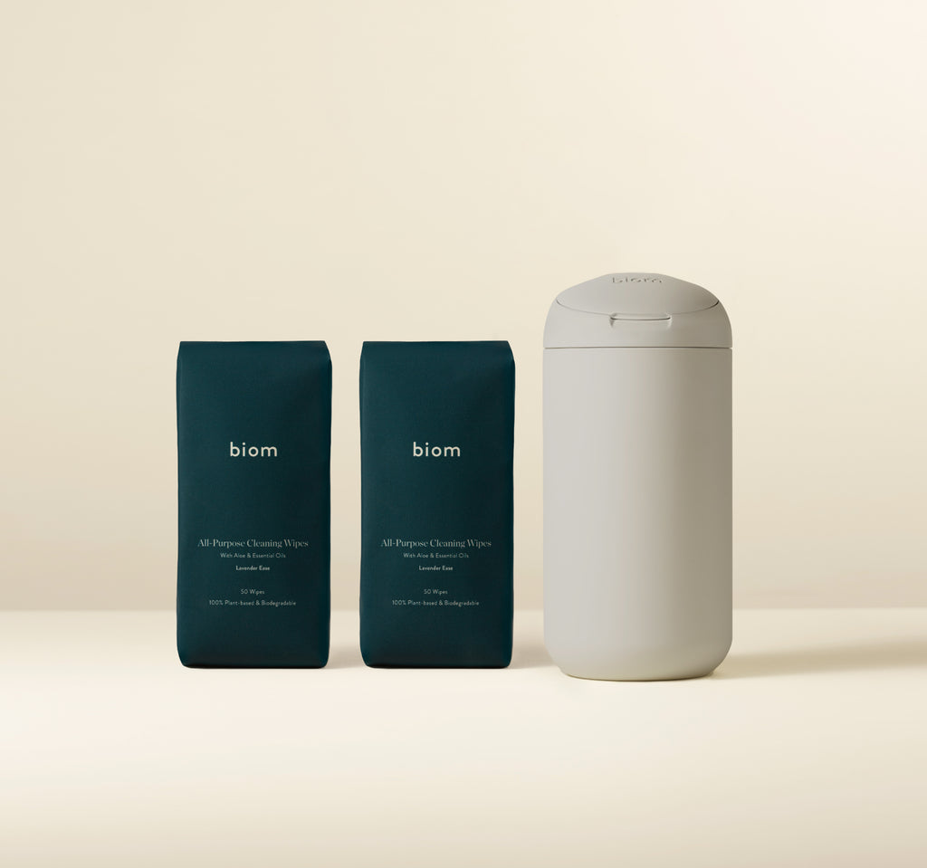 biom: All-Purpose Cleaning Wipes Starter Kit