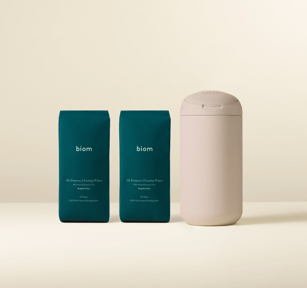 biom: All-Purpose Cleaning Wipes Starter Kit